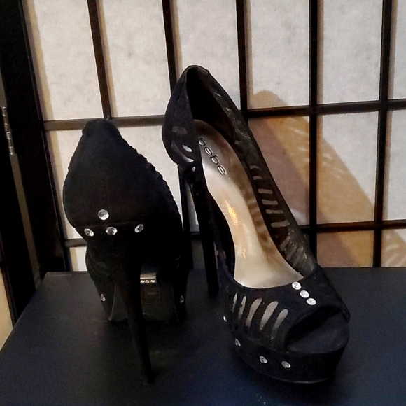bebe heels size 9 - Picture 4 of 10